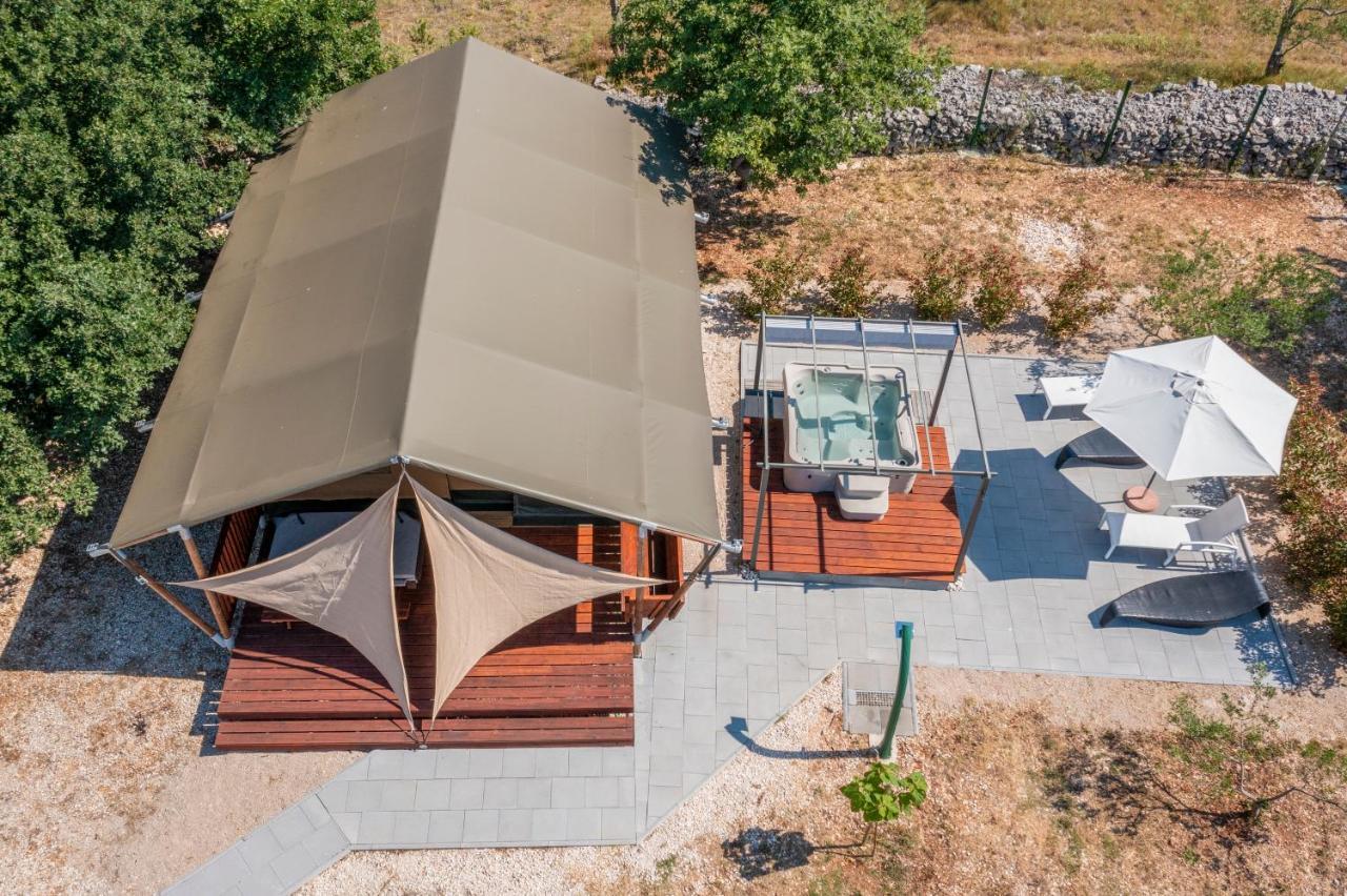 מלון ביוגראד נה מורו Grande Glamping With Pool מראה חיצוני תמונה